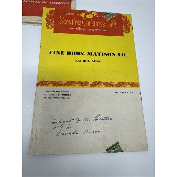 Vintage Cub Scout BSA Christmas Gift Catalog Toys Uniform Craft Projects 40s 50s - Picture 14 of 16